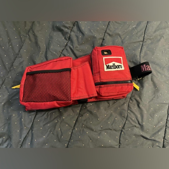 Marlboro Red Belt Bag for Men
